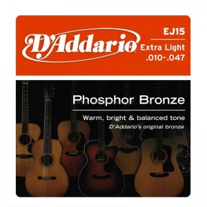 D'ADDARIO EJ15 - Struny do akustyka (10-47)