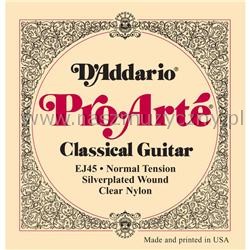 D'ADDARIO EJ45 - Struny do gitary klasycznej